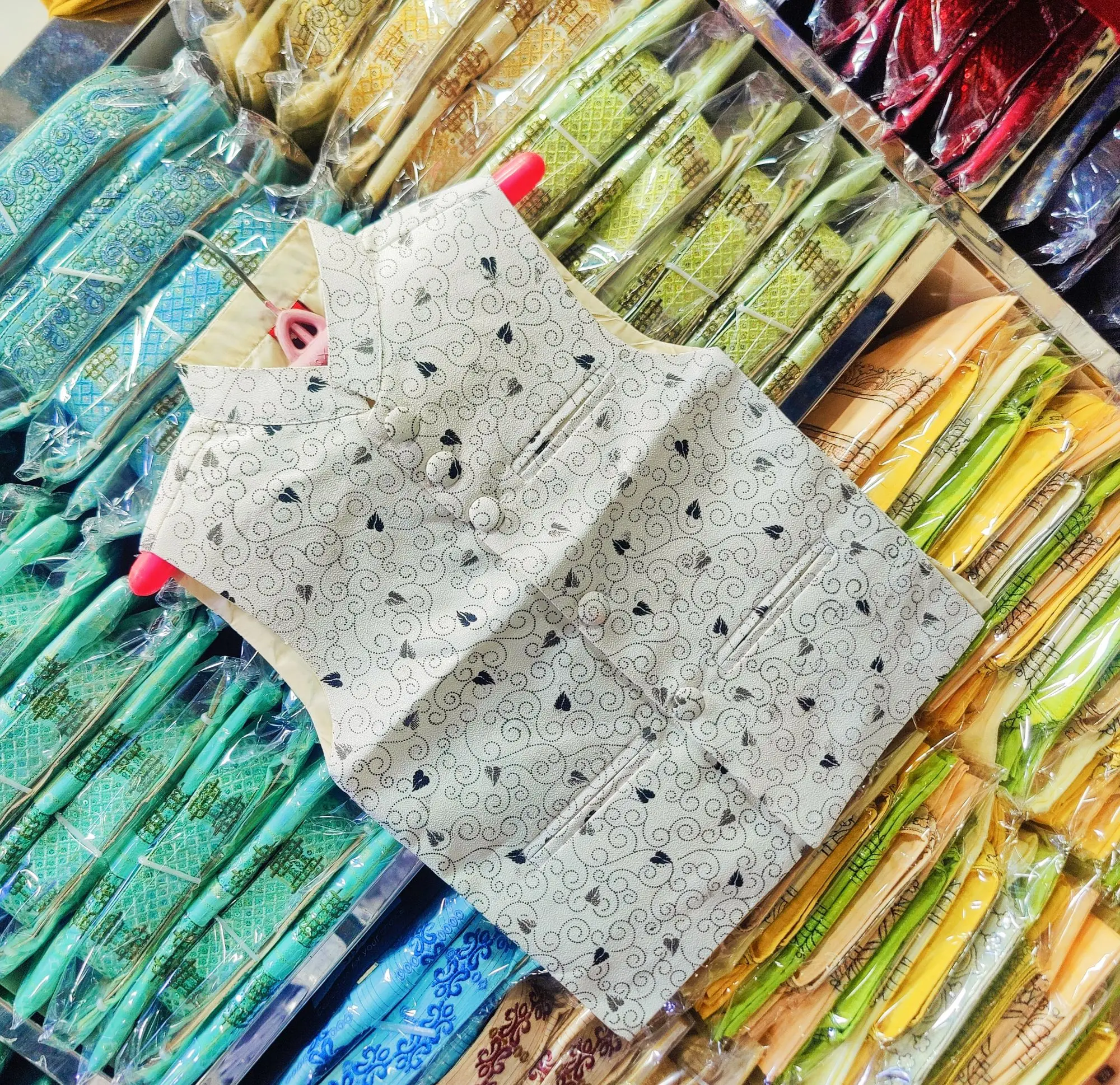 Picture of boys winter special waist coat panjabi coat for boys