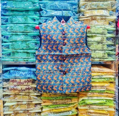 Picture of Boys winter special waist coat panjabi coat for boys