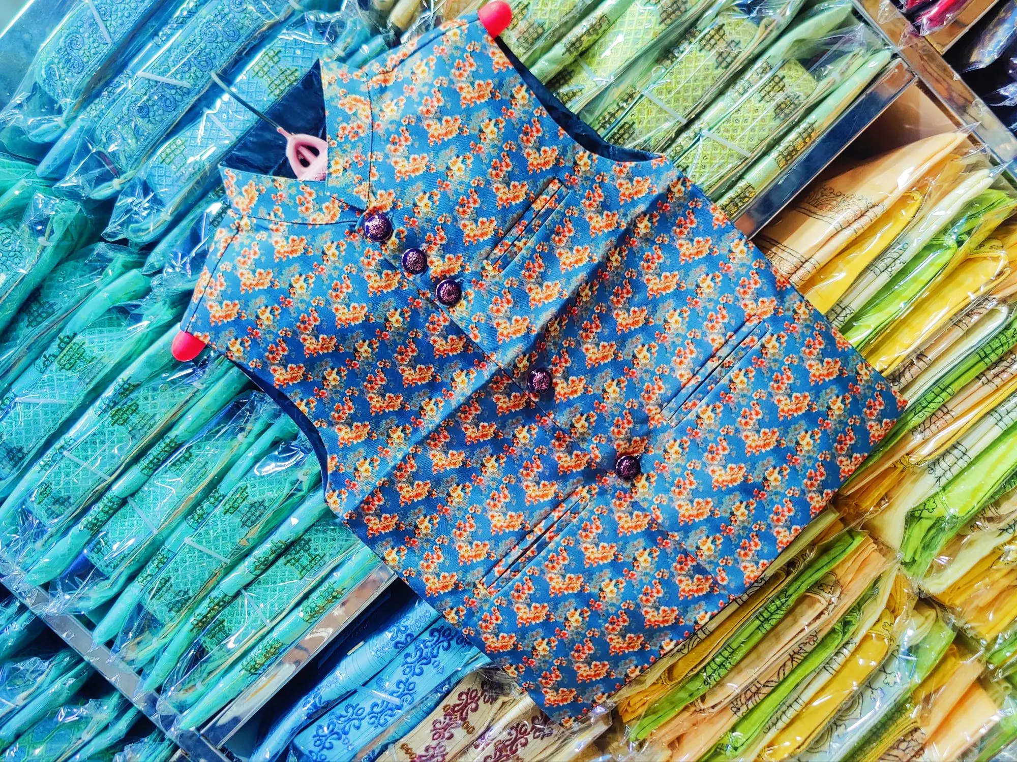 Picture of Boys winter special waist coat panjabi coat for boys