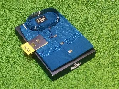 Picture of Men Upcoming Eid special uniqe febric Desing panjabi for mens