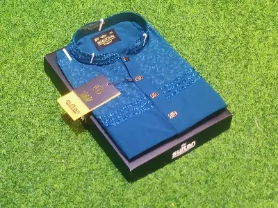 Picture of Men Upcoming Eid special uniqe febric Desing panjabi for mens