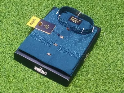 Picture of Men Upcoming Eid special uniqe febric Desing panjabi for mens