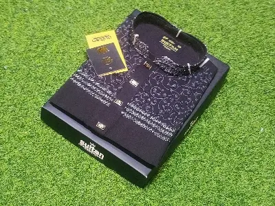 Picture of Men Upcoming Eid special uniqe febric Desing panjabi for mens