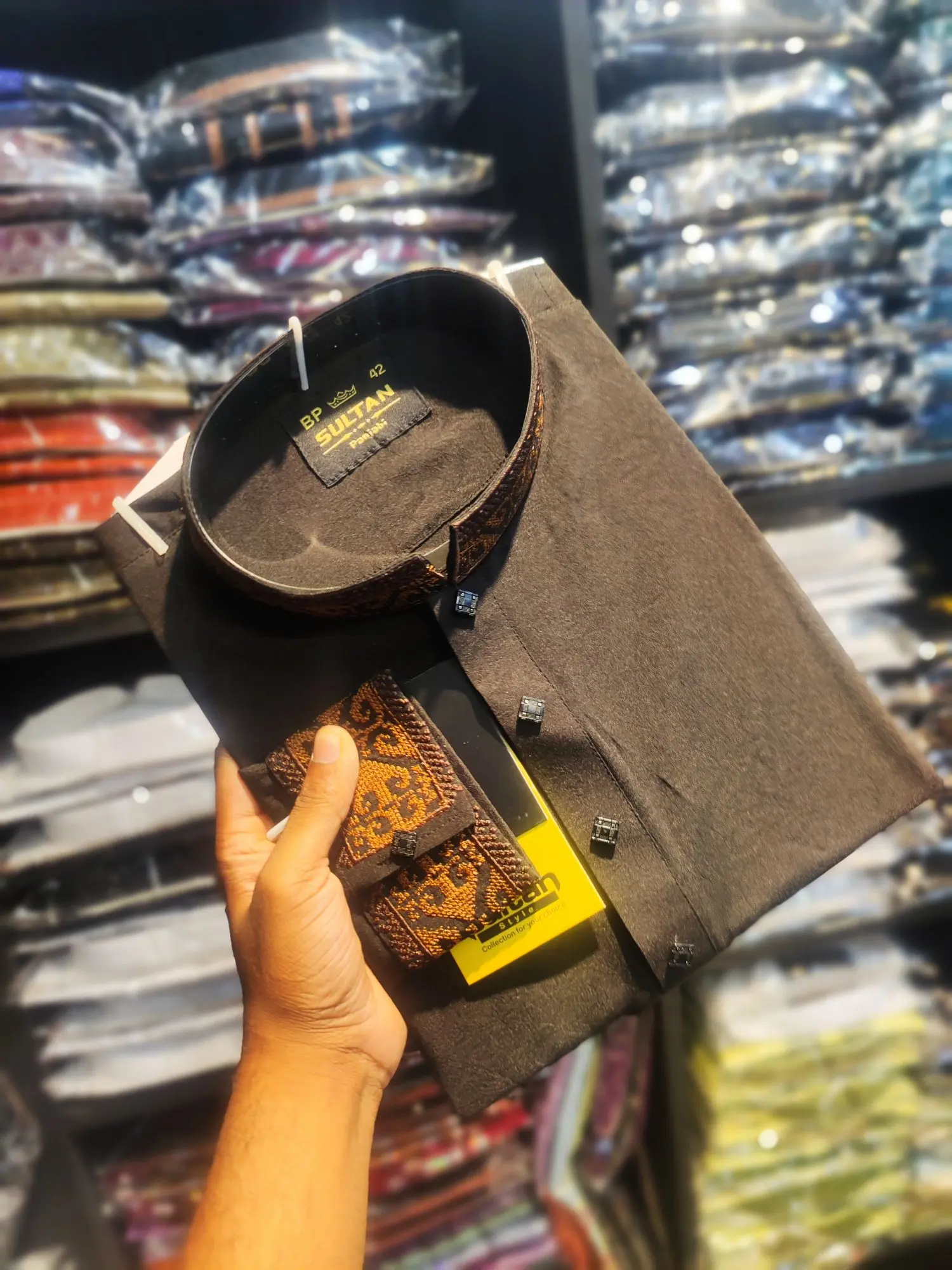 Picture of Mens Premium ambrodary work panjabi for mens