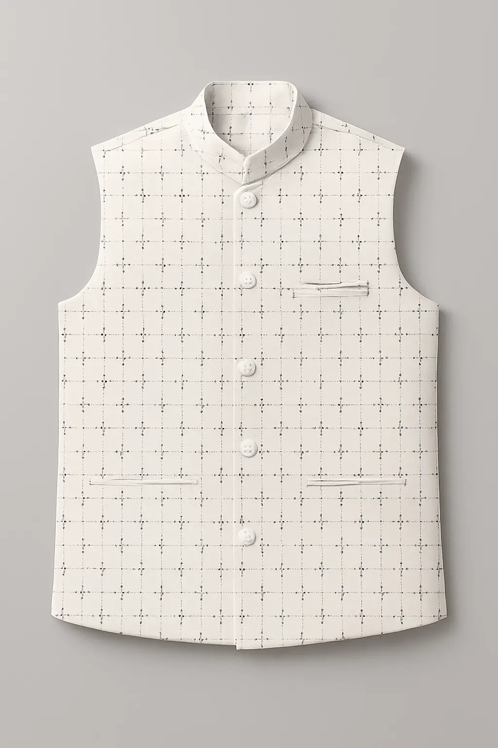 Picture of premium print coat for mens. waists panjabi coat for men