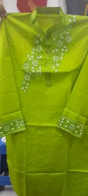 Picture of yellow occasionally semilong fasionable panjai for mens