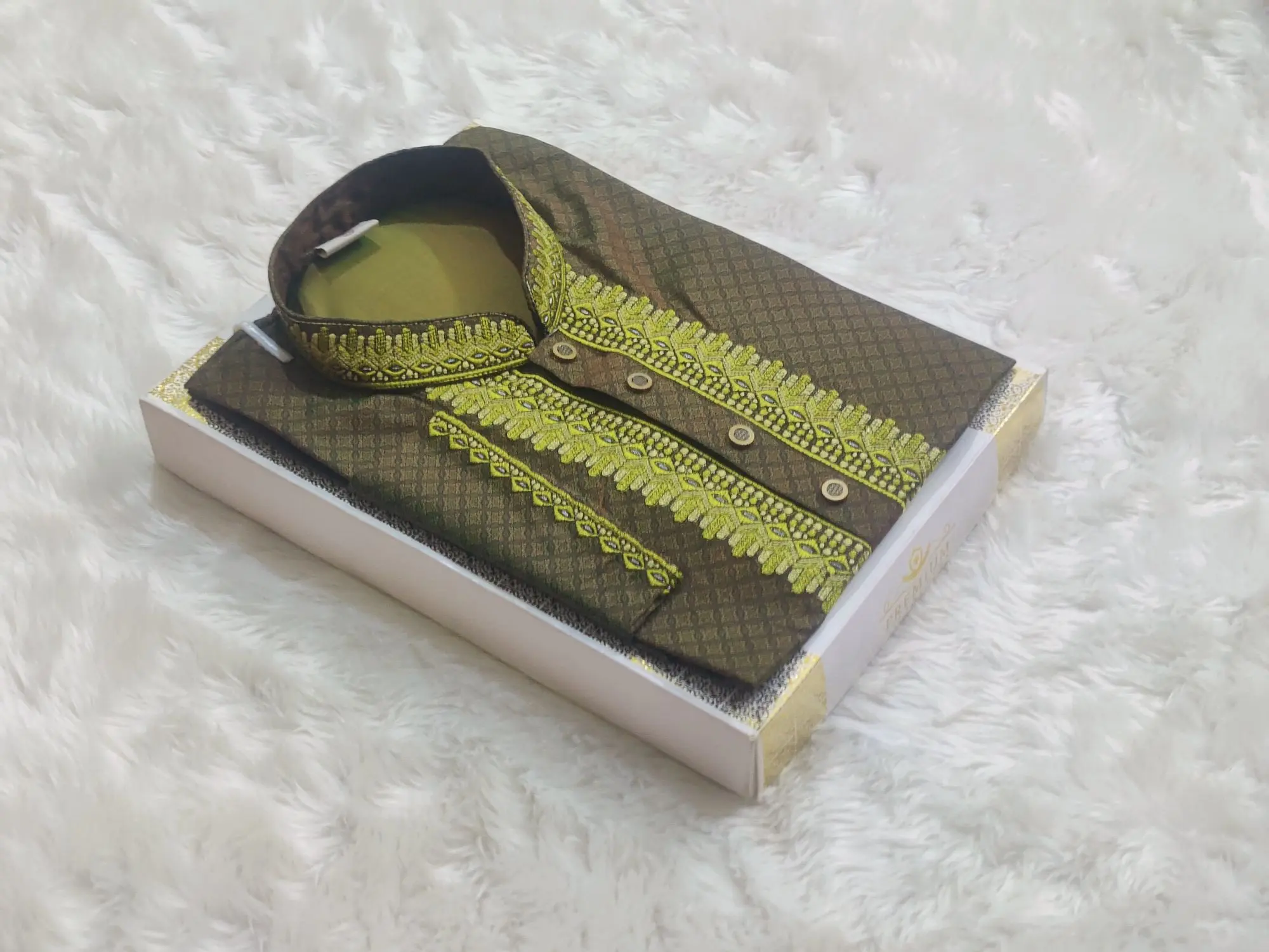 Picture of Mens premium print Eid special panjabi for 2025