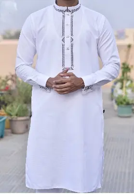 Picture of Mens premium luxury high quality cotton panjabi