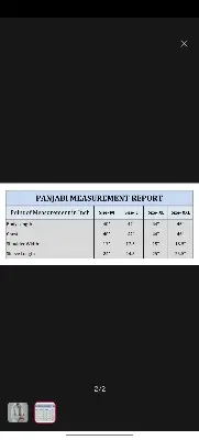 Picture of Mens Premium blue colour panjabi styles look for men