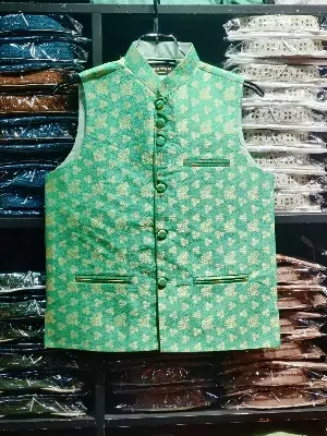 Picture of Mens winter special waists chest and vest coat katan febric