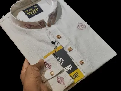 Picture of Super luxury Mens premium quality snap button high quality premium panjabi