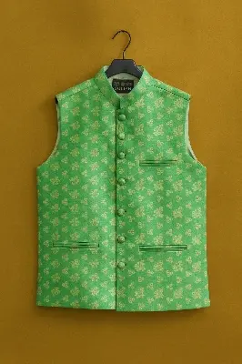 Picture of Mens waiste coat,  Mens panjabi koti super premium koty for men