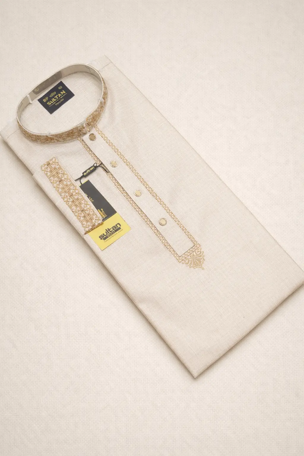 Picture of Pure smart cotton panjabi simple polite desing premium look eid special panjabi for mens