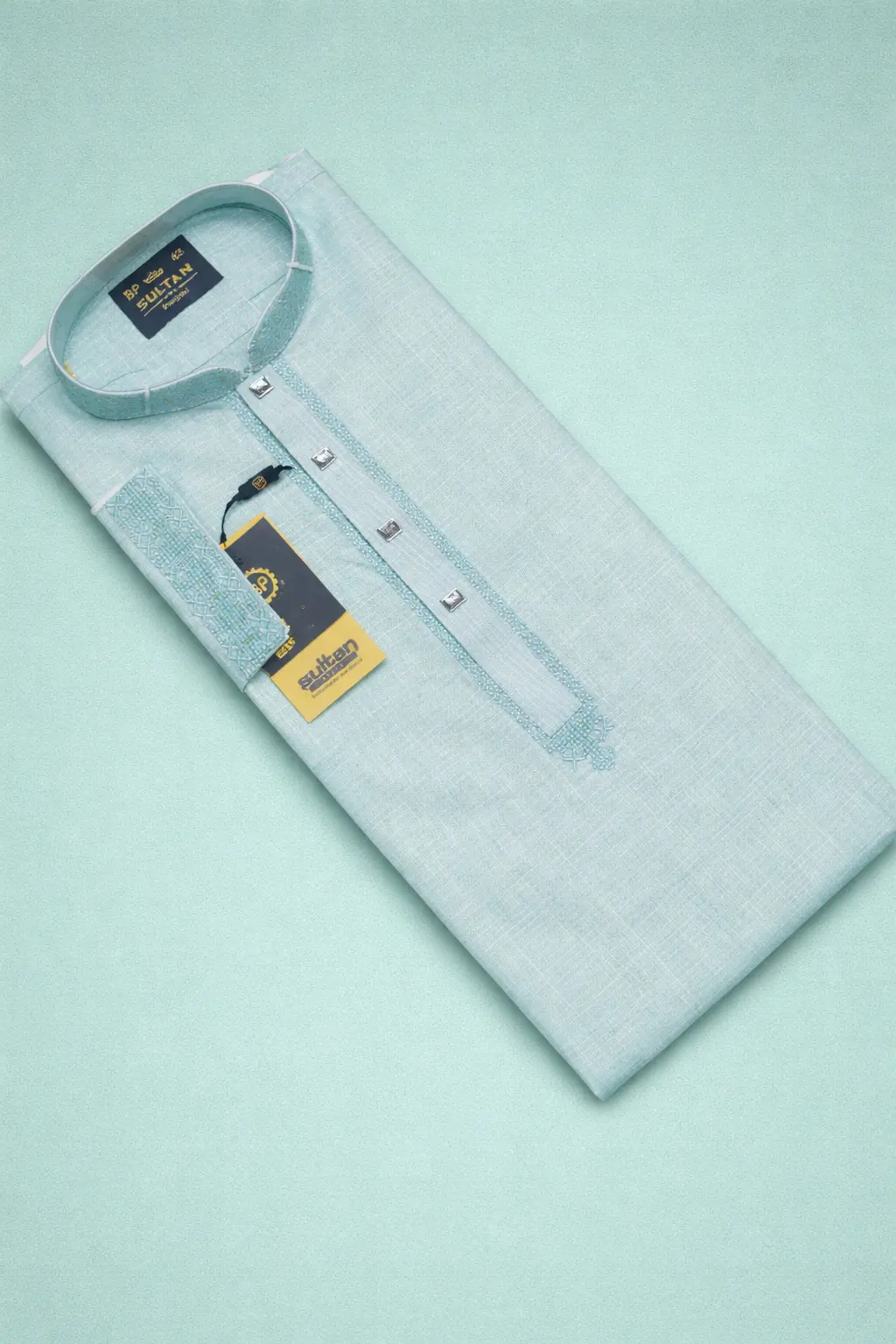 Picture of Pure smart cotton panjabi simple polite desing premium look eid special panjabi for mens