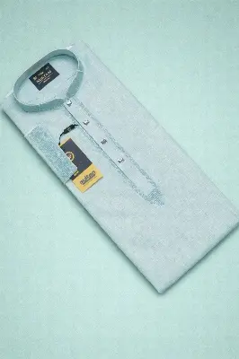 Picture of Pure smart cotton panjabi simple polite desing premium look eid special panjabi for mens