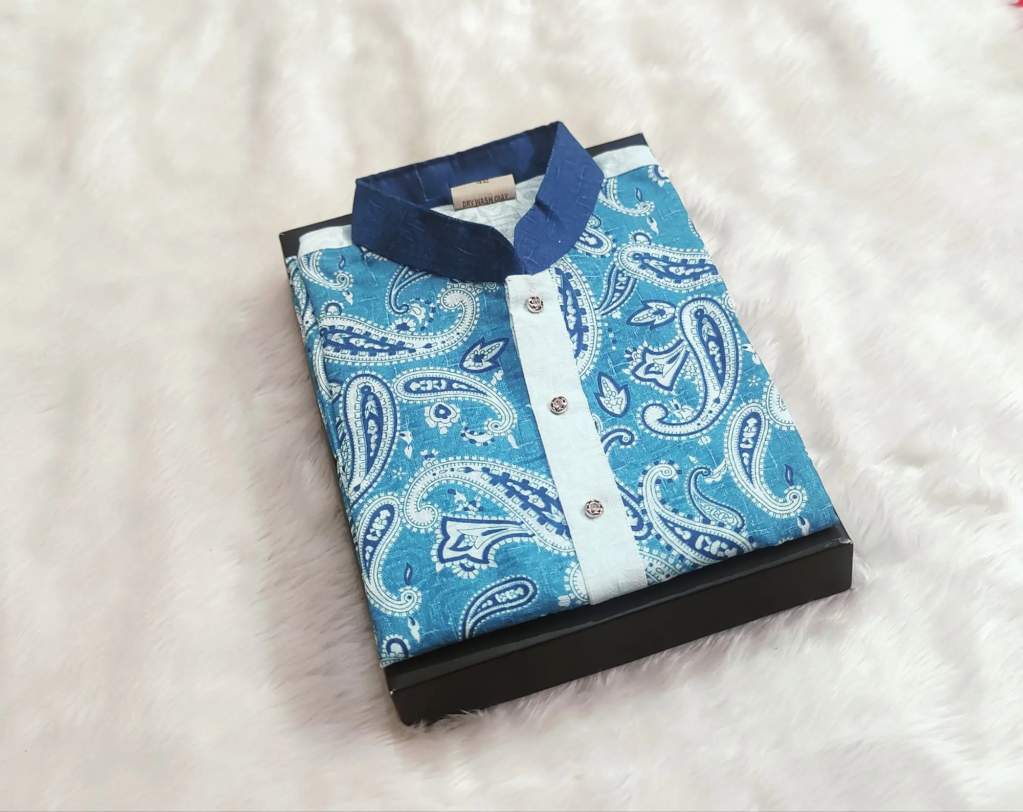 Picture of Boisakhi spiceal Mens super premium Digital print panjabi for mens 2026