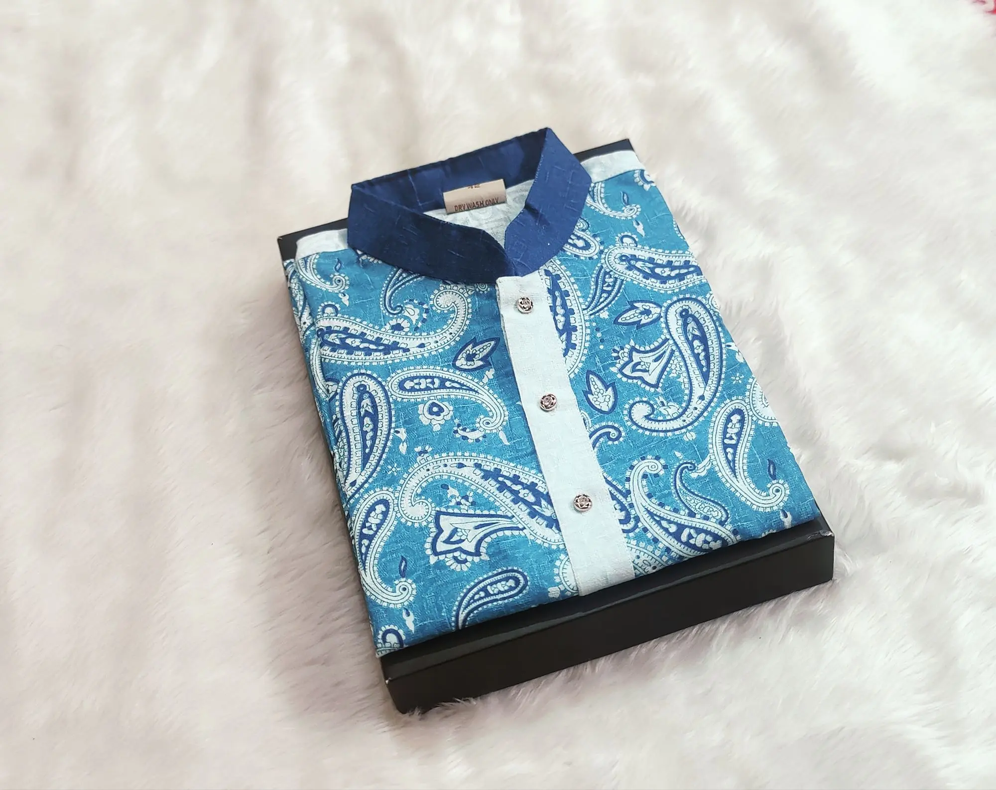 Picture of Mens Boisakh special super duper Digital print panjabi