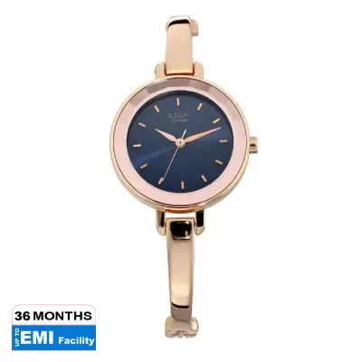 Picture of Titan 2575Wm02 Raga Blue Dial Metal Strap Watch