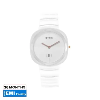 Picture of Titan 1841Qc03 Analog White Dial Men'S Watch