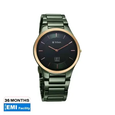 Picture of Titan 1696Kc10 Regalia Ceramics Quartz Analog Green Dial Green Color Ceramic