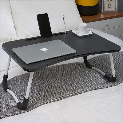 Picture of Portable Desk Foldable Laptop Table. Black