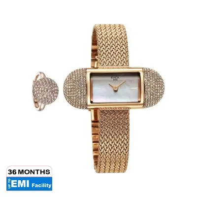 Picture of Titan 95259Wm0 Raga Memoirs Quartz Analog Mother Of Pearl Dial Watch (95259Wm01)