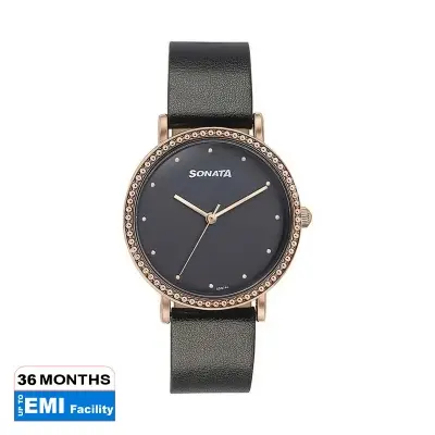 Picture of Sleek Black Dial Analog Watch