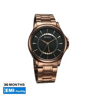 Picture of Titan Karishma Quartz Analog Stainless Steel Strap Watch for Men