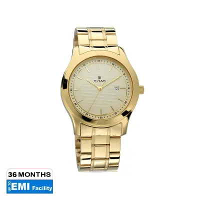 Picture of Titan Regalia Baron Champagne Dial Analog for Men