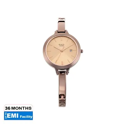 Picture of Raga Rose Gold Dial Metal Strap Watch