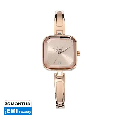 Picture of Titan Raga Viva Rose Gold Dial Analog Watch for Women
