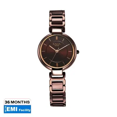 Picture of Raga Delight Brown Dial Metals Strap Watch