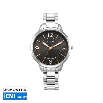 Picture of Titan Urban Anthracite Dial Analog Metal Strap watch for Women