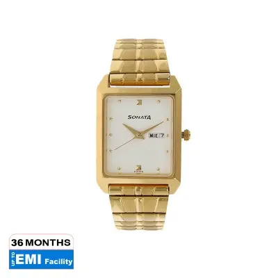 Picture of Sonata Others White Dial Analog Watch for Men