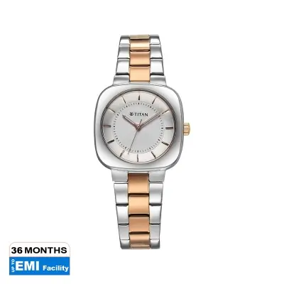 Picture of Titan Horizon Quartz Analog Silver Dial Stainless Steel Strap Watch For Women