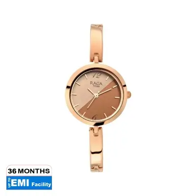 Picture of Titan 2606Wm07 Raga Viva Bicolour Dial Women Watch