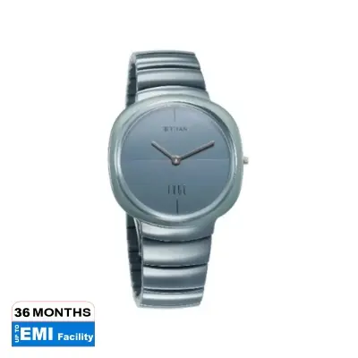 Picture of Titan 1841Qc07 Squirtle Camo Quartz Analog Blue Dial Ceramic Strap Watch