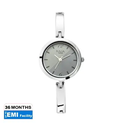 Picture of Titan 2606Sm05 Raga Viva Silver Dial Metal Strap Watch