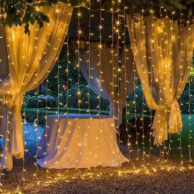 Picture of Fairy String Lights 80Pcs Leds Golden/White/Blue/Multicolor, Decoration Fairy Light - Light Decoration Gold
