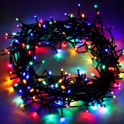 Picture of Multicolor 80pcs LED Fairy Lights String Celebrations Party Decor & Gifts Decoration Lights, BirthDay, Eid, Puja, Christmases Celebrations Decoration lights Multicolor