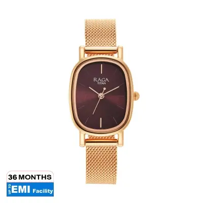 Picture of Raga Viva Brown Dial Stainless Steel Strap Watch