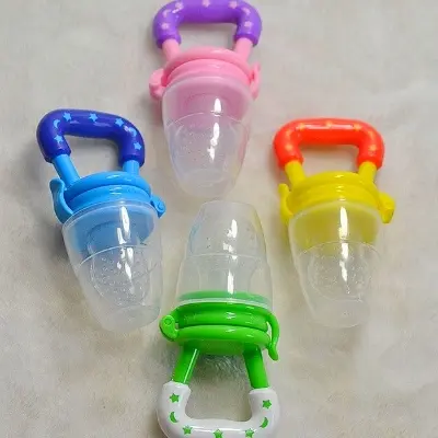 Picture of Kids Baby Supplies Teat Pacifier Fruit Vegetable Feeding Safe Fresh Food Chupeta for Toddler Infant Multicolor