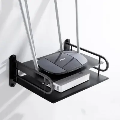 Picture of Multi Layer Wall Mount Router Stand Black