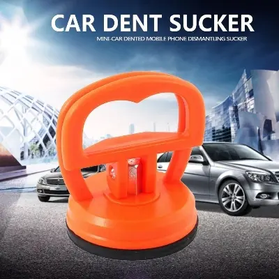 Picture of Car Dent Puller,Dent Removal Kit,2 Pack Car Dent Puller Kit Handle Lifter,Powerful Car Dent Remover,Suction Cup Dent Puller and Paintless Dent Repair Kit for Car Body Dent,Glass,Tiles and Mirror Red