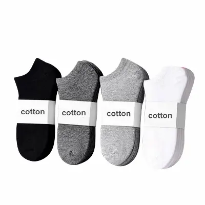 Picture of 03 Pair Premium Quality Brand Loafer Socks for Men Multicolor