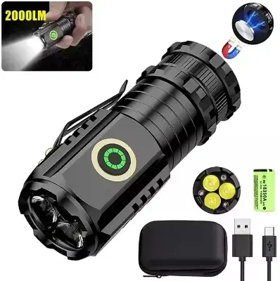 Picture of Mini LED Flash Light POCKET FRIENDLY Black