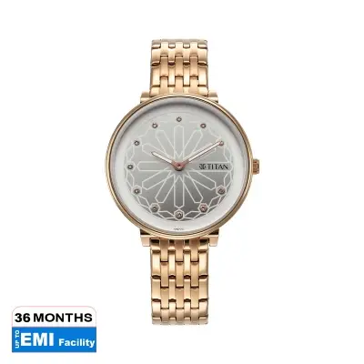 Picture of Titan Marhaba Silverwhite Dial Women Watch 