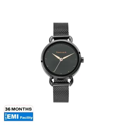 Picture of Fastrack Animal Print Watch with Black Dial