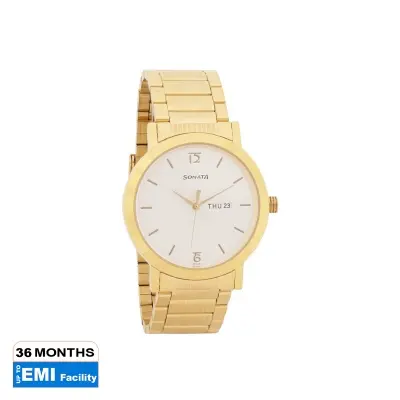 Picture of Utsav White Dial Stainless Steel Strap Watch