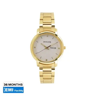 Picture of Sonata Utsav - White Dial Analog Watch For Men
